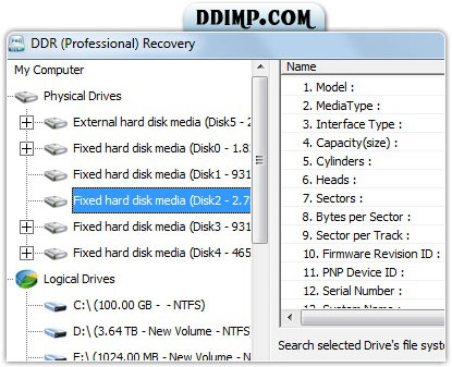 ddr professional data recovery software